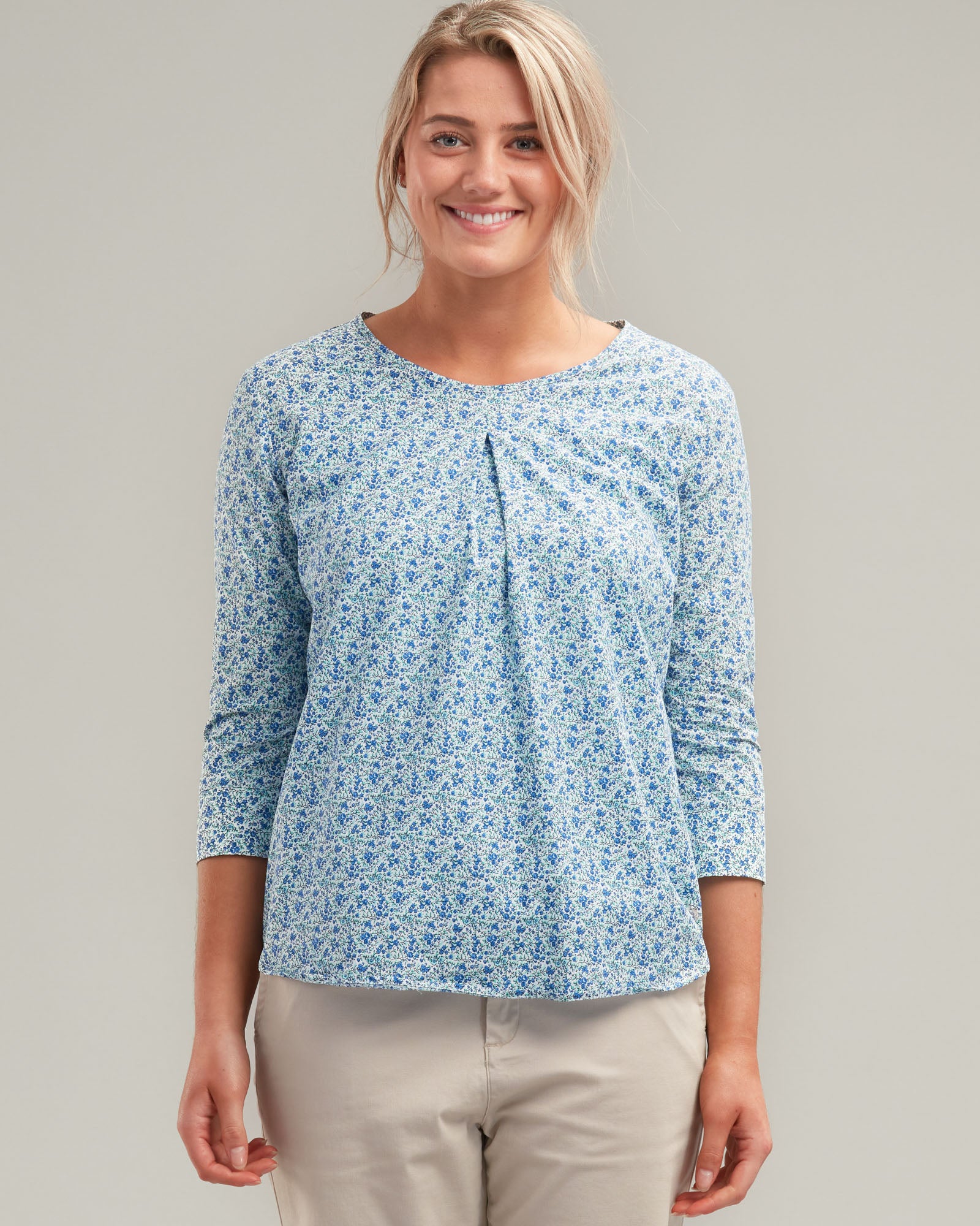 COTTON SPLIT CUFF TOP – Wild South Webstore