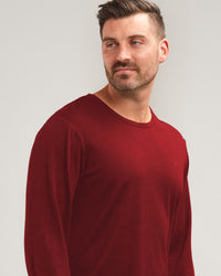 MERINO LONG SLEEVED CREW SHIRT