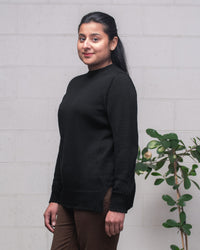 KARUKARU LS MERINO CREW TUNIC