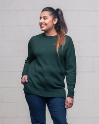 KARUKARU LS MERINO CREW TUNIC