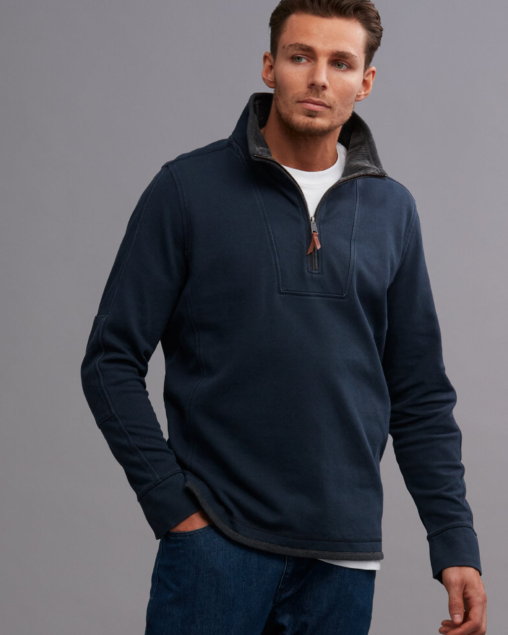 Branded, Stylish and Premium Quality Wholesale Quarter Zip Pullover 