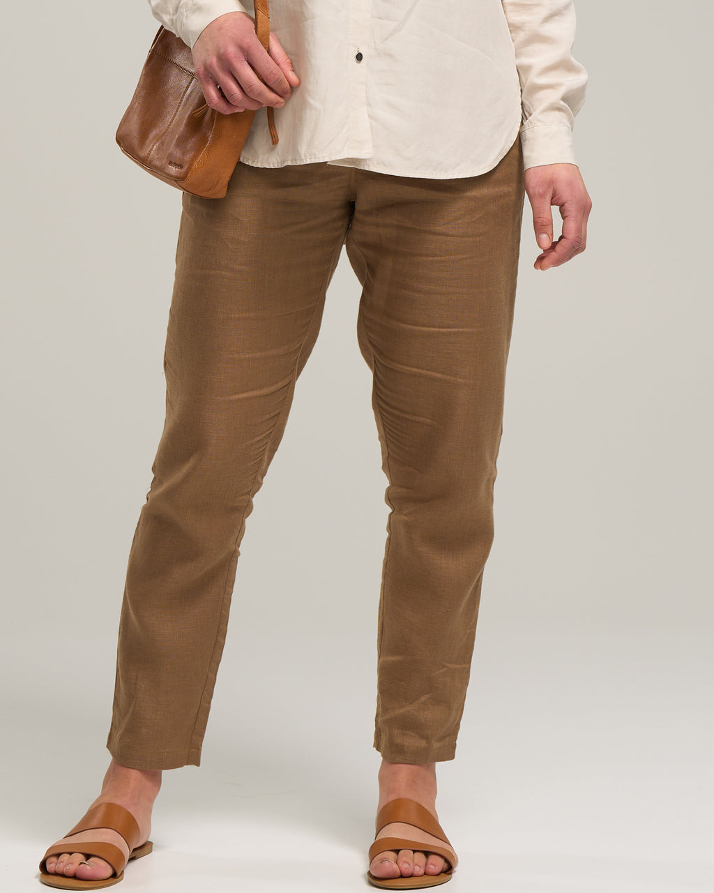 Buy SheIn Women's Ruffle Tie Waist Pants with Pockets Online at  desertcartINDIA